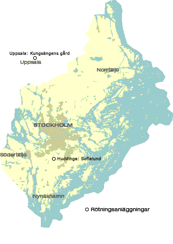 Karta rötningsanläggningar